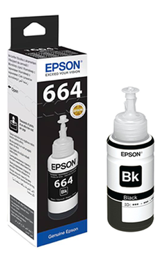 EPSON 664 BLACK-FEKETE 7513 ml 4000 oldal A4-ES lap nyomtatsi kapacitssal