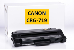 CANON CRG-719 UTNGYRTOTT BLACK/FEKETE TONER 2300 A4-es OLDAL NYOMTATSI KAPACITSSAL