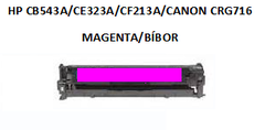 HP CB543A/CE323A/CF213A/CANON CRG716 BBOR/MAGENTA UTNGYRTOTT TONER 1800 LAPKAPACITS