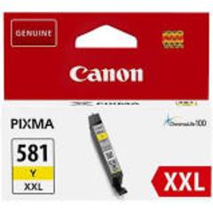 CANON CLI 581 XXL SRGA/YELLOW-11,7 ml-830 db/A4 lap nyomtats EREDETI