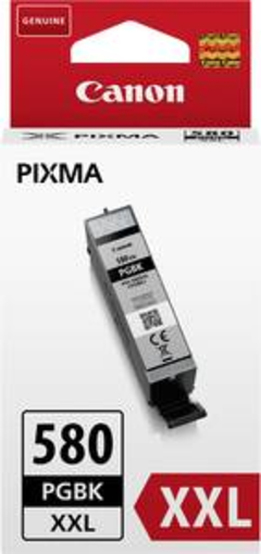 CANON PGBK 580 XXL FEKETE/BLACK EREDETI 25,70 ml-600 db/A4 LAP nyomtats